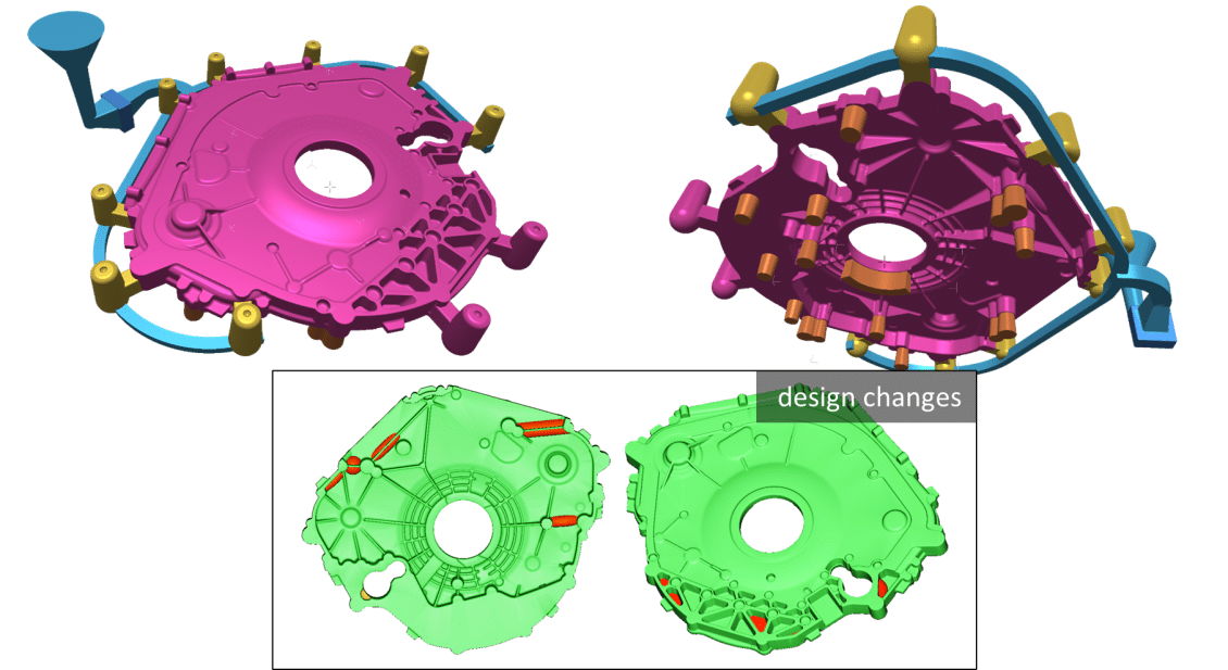 Optimization of a Sand Casting with FLOW-3D CAST